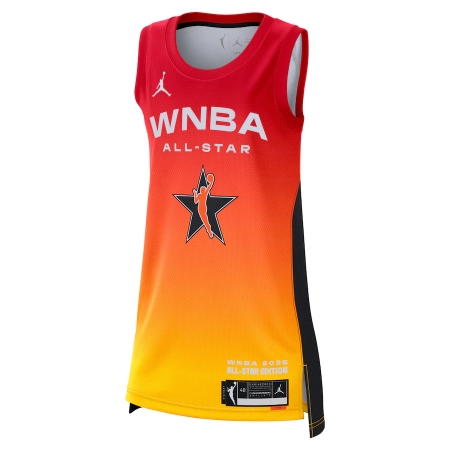 Jordan Brand Aliyah Boston Orange 2025 WNBA All-Star Game Victory Jersey