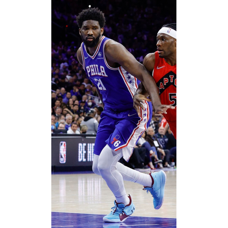 Which basketball shoes Joel Embiid wore