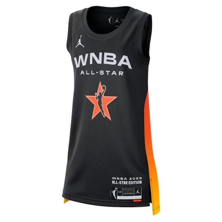 Jordan Brand Napheesa Collier Black 2025 WNBA All-Star Game Victory Jersey