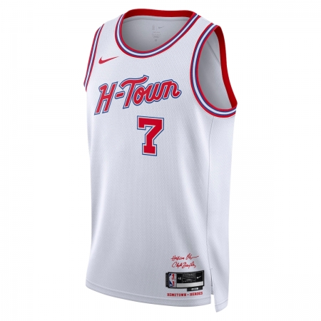 Nike Houston Rockets Kevin Durant White Jersey - City Edition