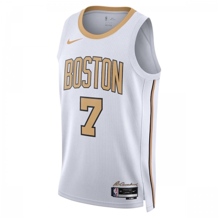 Nike Boston Celtics Jaylen Brown White Jersey - City Edition