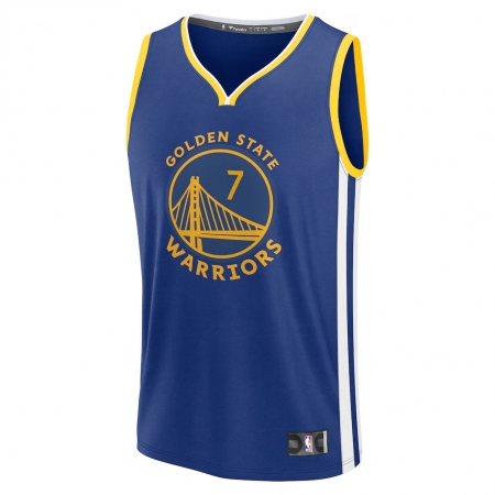 Fanatics Golden State Warriors Buddy Hield Royal Fast Break Jersey - Icon Edition