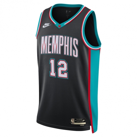 Nike Memphis Grizzlies Ja Morant Black Jersey - Classic Edition