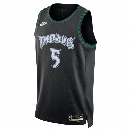 Nike Minnesota Timberwolves Anthony Edwards Black Jersey - Classic Edition