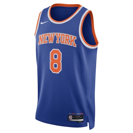 Nike New York Knicks OG Anunoby Blue Jersey - Icon Edition