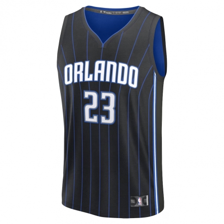 Fanatics Orlando Magic Tristan da Silva Black Jersey - Icon Edition