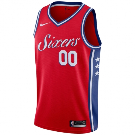 Nike Philadelphia 76ers Red Jersey - Statement Edition