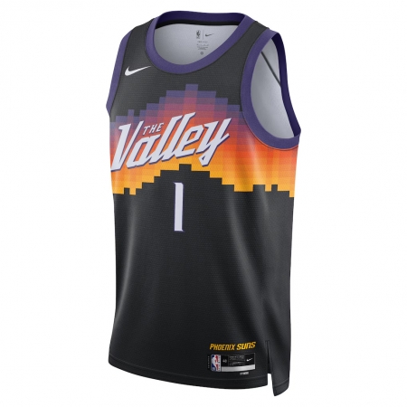 Nike Phoenix Suns Devin Booker Black Jersey - City Edition