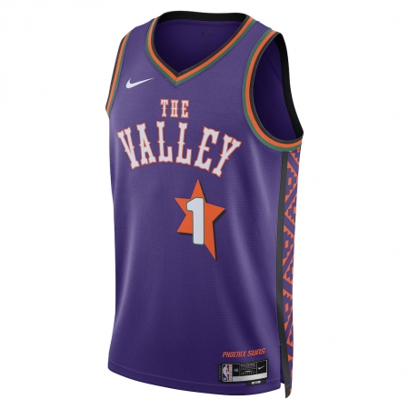 Nike Phoenix Suns Devin Booker Purple Jersey - City Edition