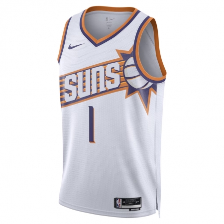 Nike Phoenix Suns Devin Booker White Jersey - Association Edition