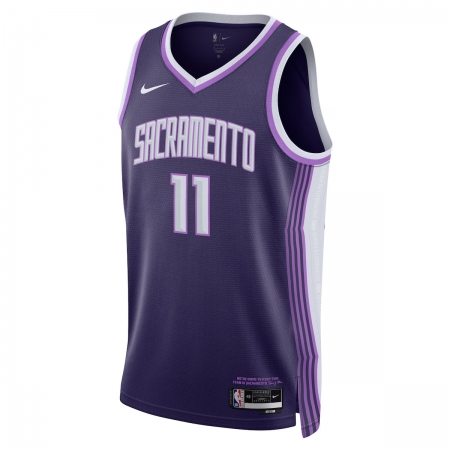 Nike Sacramento Kings Domantas Sabonis Purple Jersey - City Edition