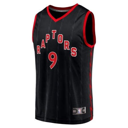 Fanatics Toronto Raptors RJ Barrett Black Fast Break Jersey - Statement Edition