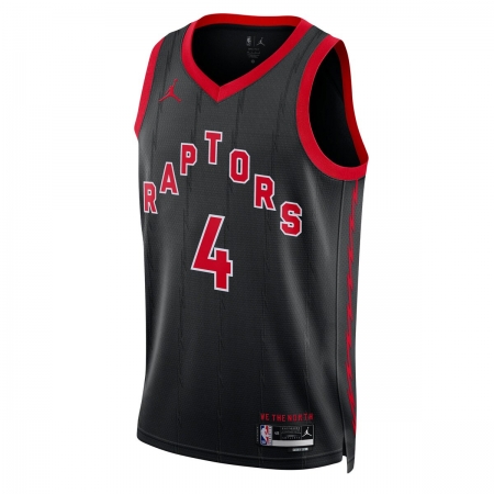 Jordan Brand Toronto Raptors Scottie Barnes Black Jersey - Statement Edition