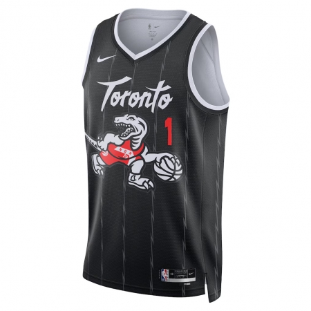 Nike Toronto Raptors Gradey Dick Black Jersey - City Edition