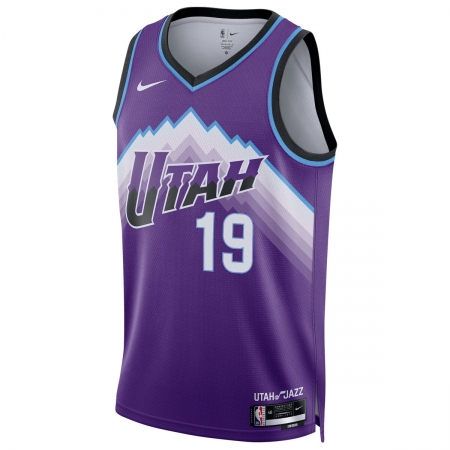 Nike Utah Jazz Ace Bailey Purple Jersey - Icon Edition