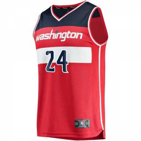 Fanatics Washington Wizards Corey Kispert Red Fast Break Jersey - Icon Edition