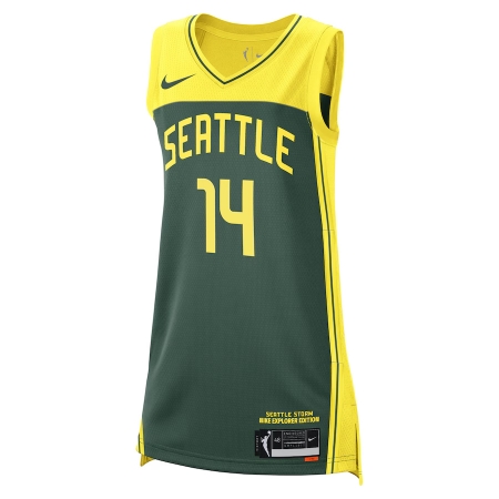 Nike Seattle Storm Dominique Malonga Green WNBA Draft Explorer Edition Victory Jersey