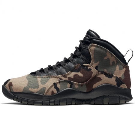 Air Jordan 10 Woodland Camo