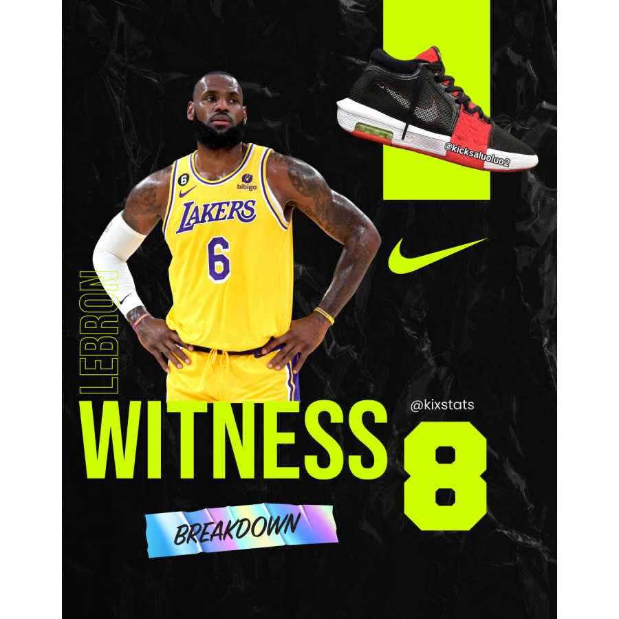 Nike LeBron Witness 8 Breakdown